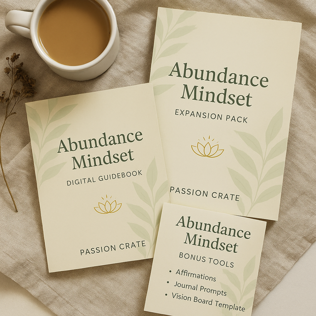 Abundance Mindset Digital Crate Bundle