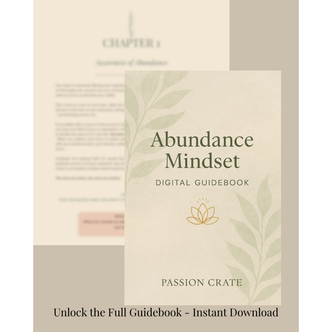 Abundance Mindset Digital Crate Bundle